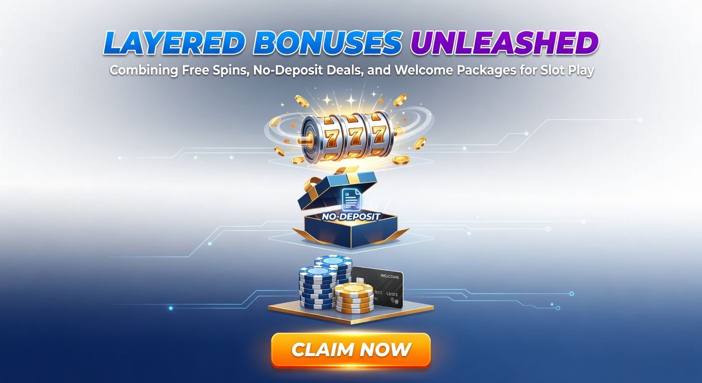 Infographic showing layered bonus stacks with icons for spins, credits, and multipliers cascading into a jackpot payout on a slot screen