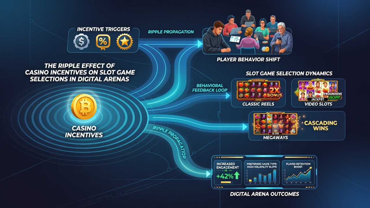 Illustration of slot game selection patterns affected by casino promotions