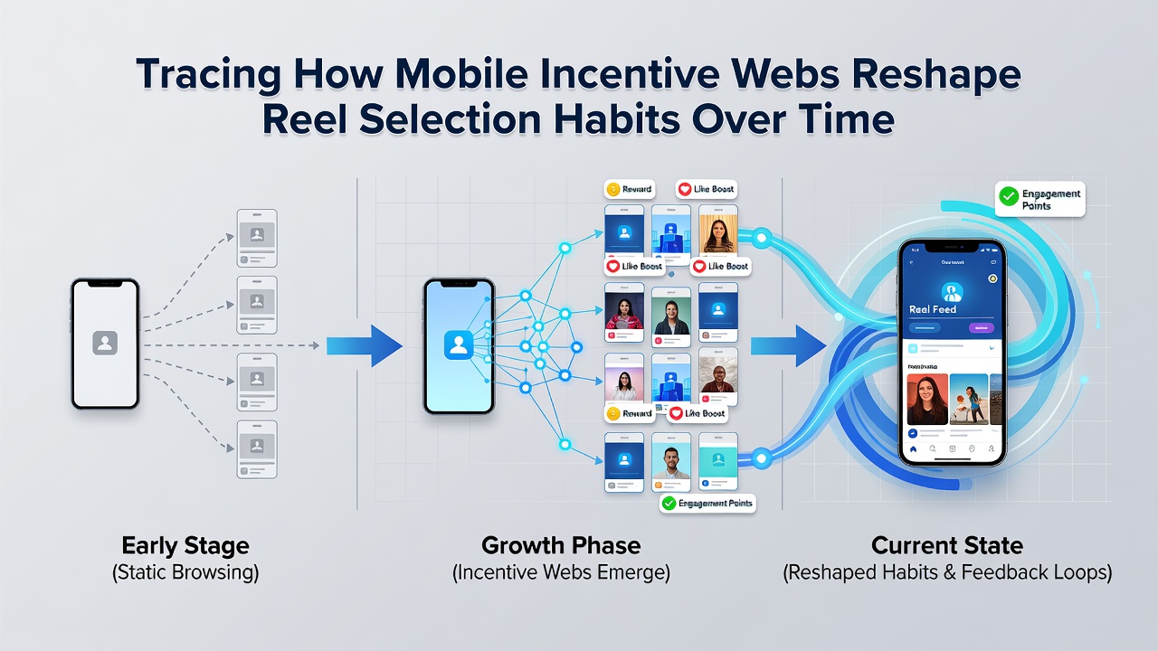 Graph depicting shifts in player reel selection habits correlated with mobile incentive campaigns over several years
